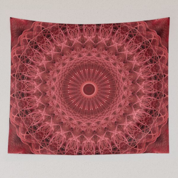 Item preview, Mandala in red and pink colors designed and sold by JBlaminsky.