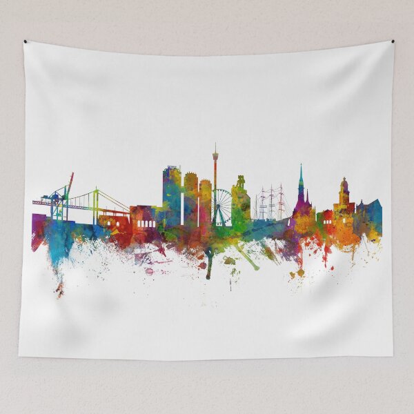 Item preview, Gotemburgo Suecia Skyline designed and sold by ArtPrints.