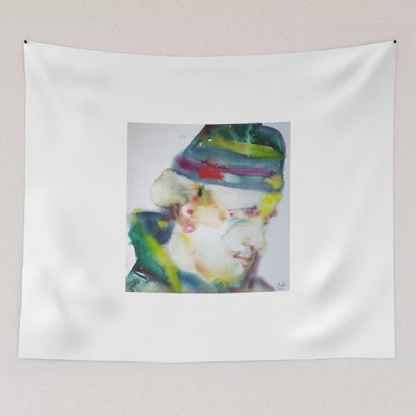 Item preview, FREDERICK ROLFE - BARON CORVO - watercolor portrait designed and sold by lautir.
