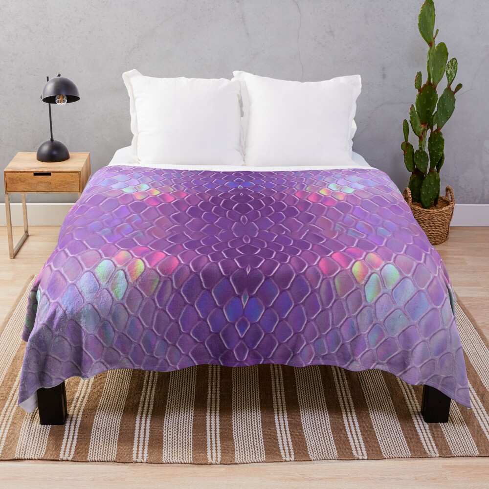Special Holographic snake Throw Blanket Bl-14A98LQI