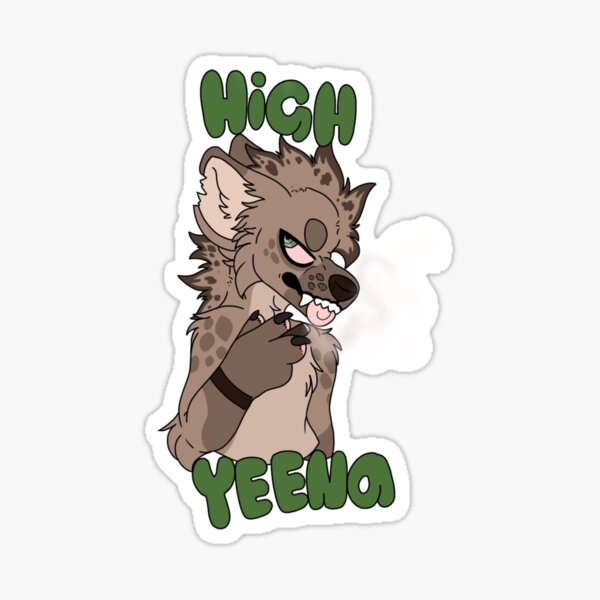 Item preview, High-yeena weed  designed and sold by Wolfiepurple.