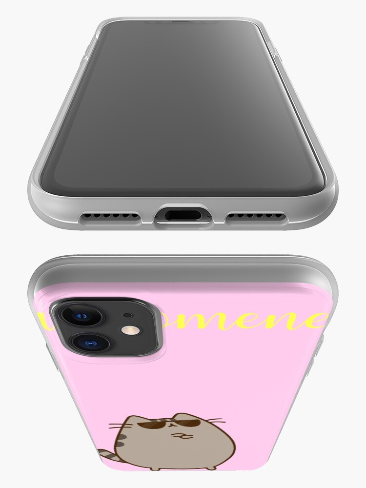 "Awesomeness pink plusheen notebook phone case etc." iPhone Case