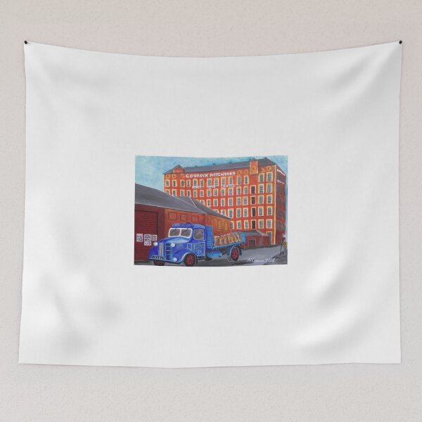 Item preview, Gourock Ropeworks, Vintage Auston Lorry, Old Port Glasgow designed and sold by CrossanArt.