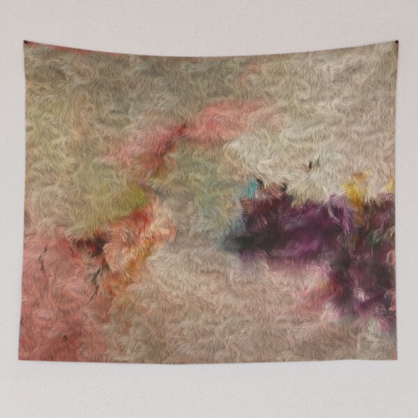 Item preview, Resumen Tender Pastel Colors Cool Wool Imitation Painting designed and sold by HumusArt.