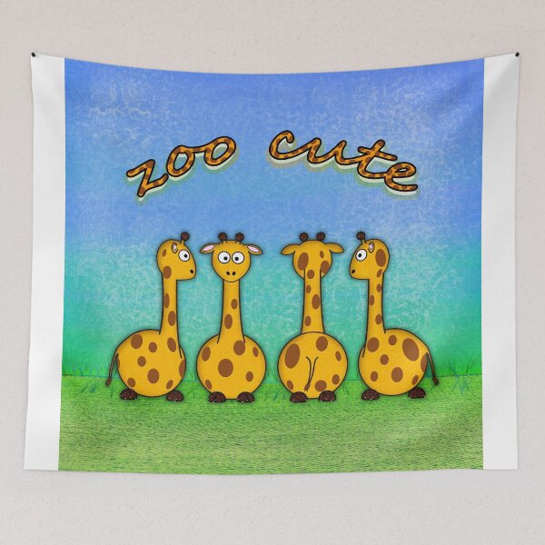 Item preview, zoo cute giraffes designed and sold by poupoune.
