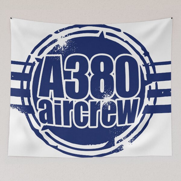 Item preview, A380 Aircrew designed and sold by rustyredbubble.