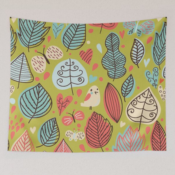 Item preview, Beautiful Leaves, Butterflies, Bird designed and sold by peacockcards.