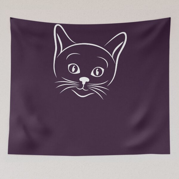 Artikelvorschau, Kitty Gesicht T-Shirt entworfen und verkauft von bitsnbobs.