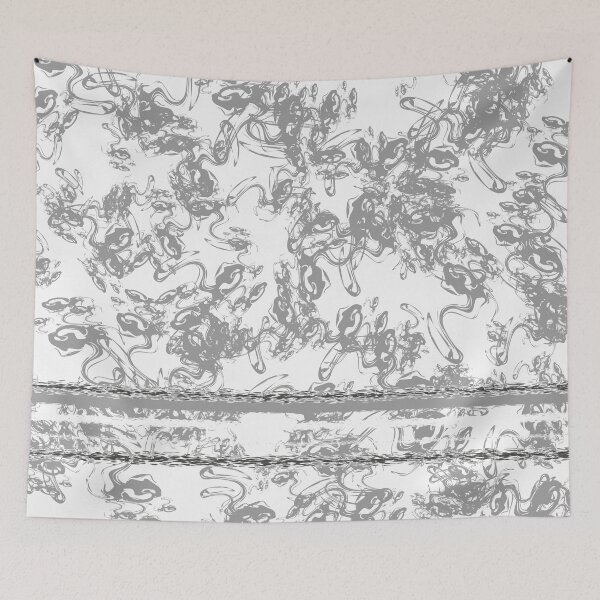 Aperçu de l'œuvre Duvet / Doona & Pillow Gris et blanc ensemble de couverture 2 créée et vendue par mareedem1.