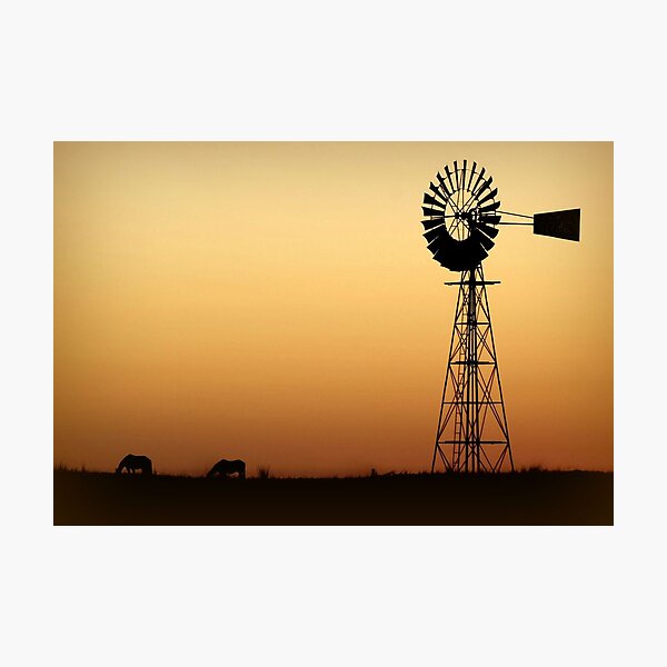 Outback Sunset Photographic Print