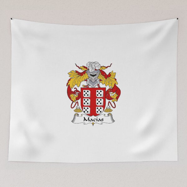 Item preview, Macias Coat of Arms/ Macias Family Crest designed and sold by carpediem6655.