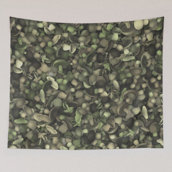 Item preview, Camouflage heap of mushrooms designed and sold by dima-v.