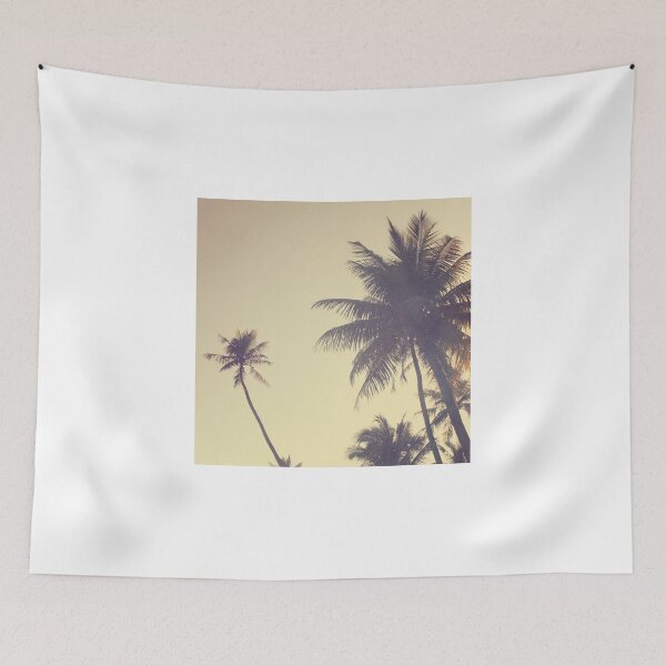 Item preview, Coconut Trees Trendy Hipster Vintage Desaturated Summer designed and sold by Beverly Claire Kaiya.