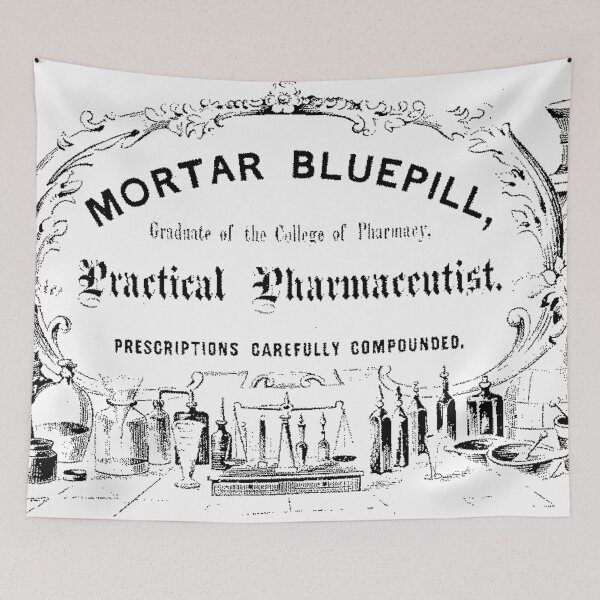 Item preview, Mortar Bluepill designed and sold by Quill-n-Ink.