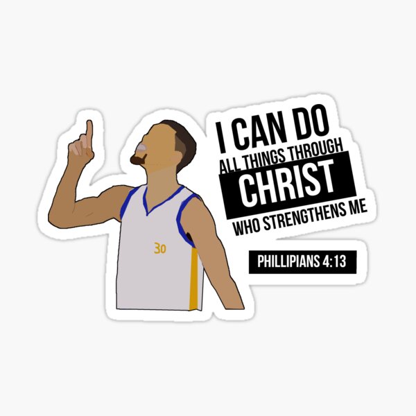 I can do all things through christ steph curry on sale