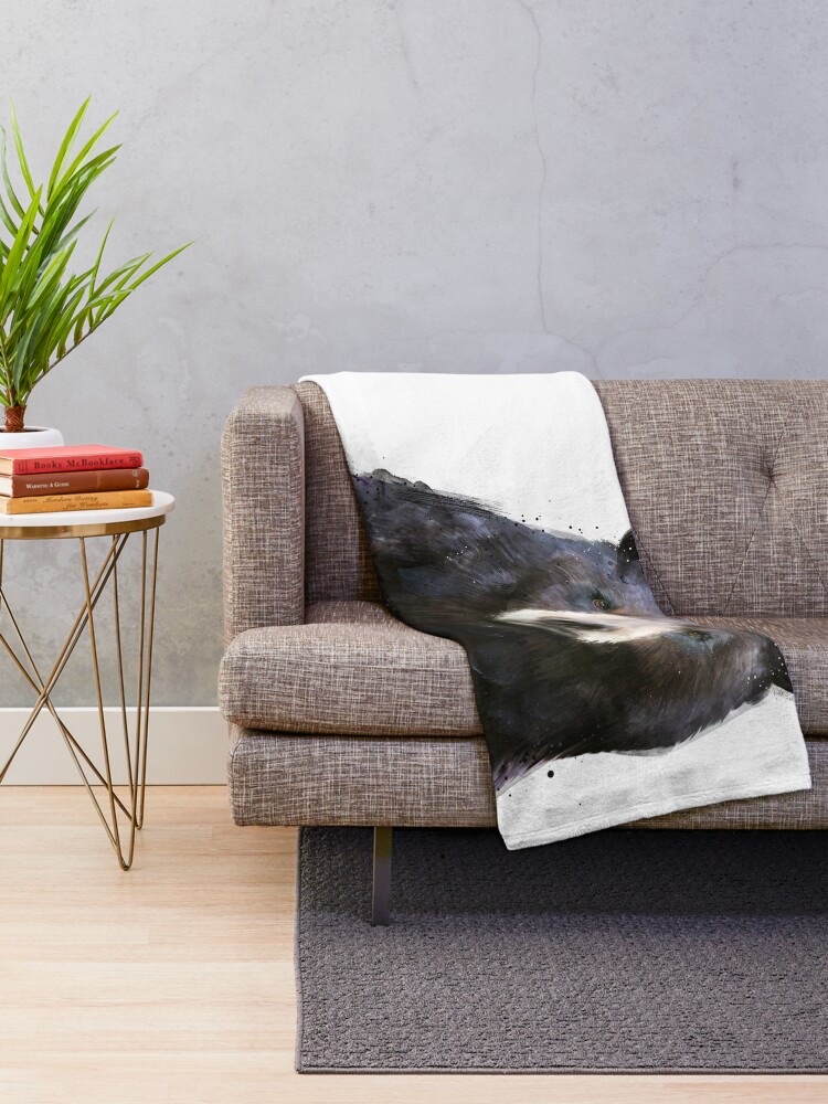 Alternate view of Black Bear Throw Blanket