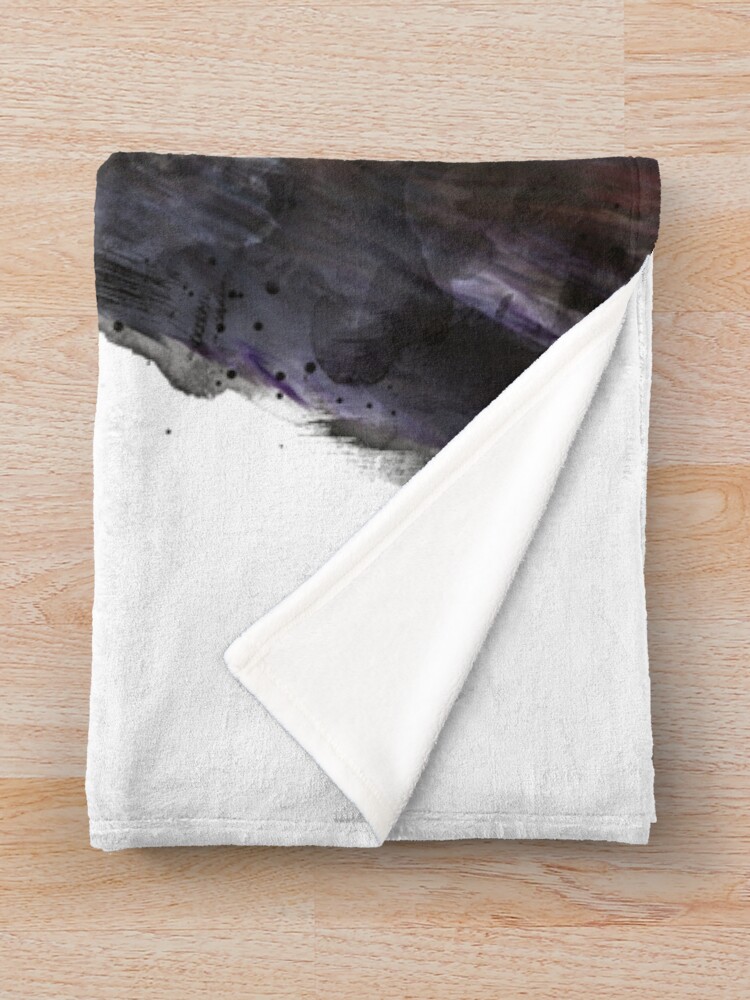 Alternate view of Black Bear Throw Blanket