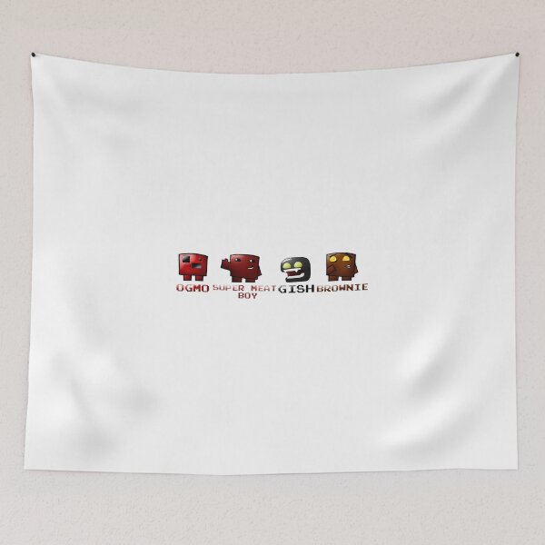 Item preview, Super Meat Boy Crew designed and sold by GetFrankered.