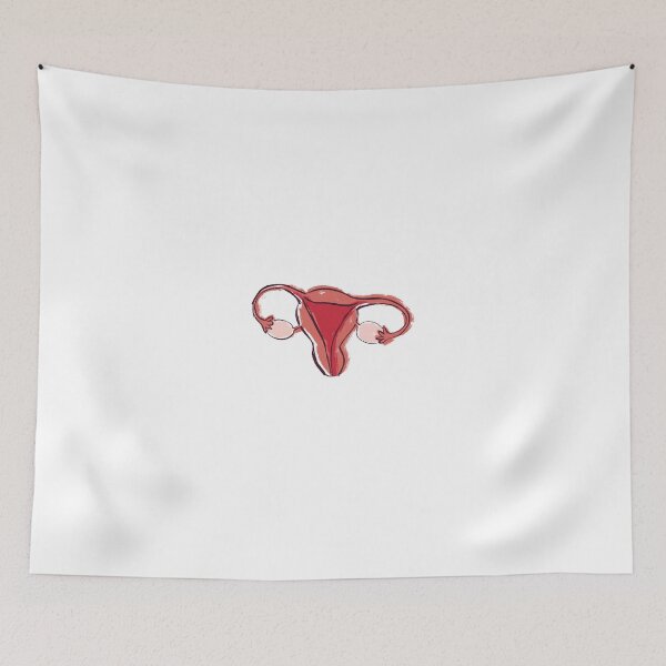 Item preview, Uterus (pattern) designed and sold by TheMeanMagenta.