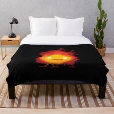 Fire Demon Throw Blanket