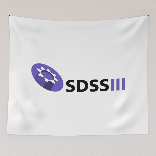 Item preview, SDSS-III Collaboration Logo for Light Colors designed and sold by Nikki SpaceStuffPlus.