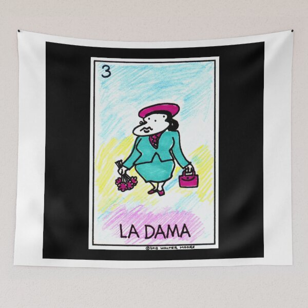 Item preview, Loteria Apes #3: La Dama designed and sold by Walter Moore.