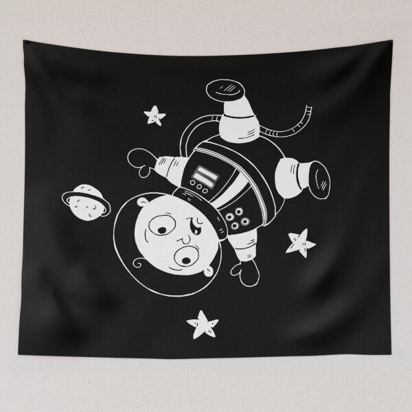 Item preview, Baby in space designed and sold by stickerium.