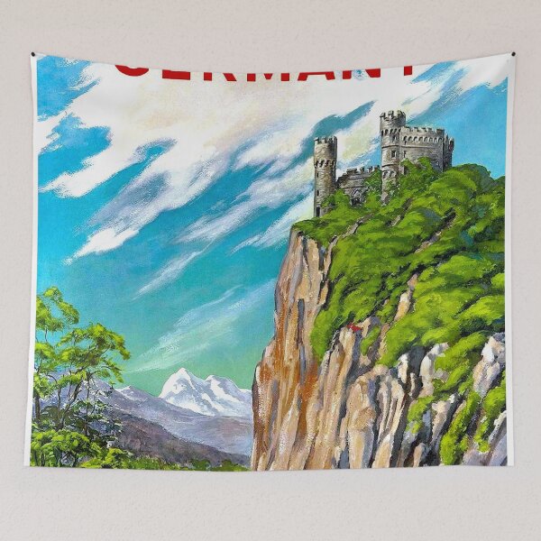 Item preview, IMPERIAL AIRWAYS; Fly to Germany Print designed and sold by posterbobs.