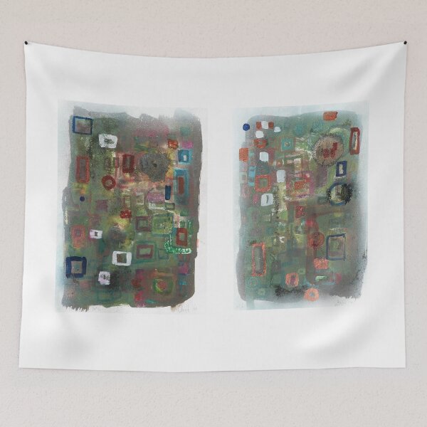 Item preview, Hospital Napkin Diptych. designed and sold by timothybeighton.