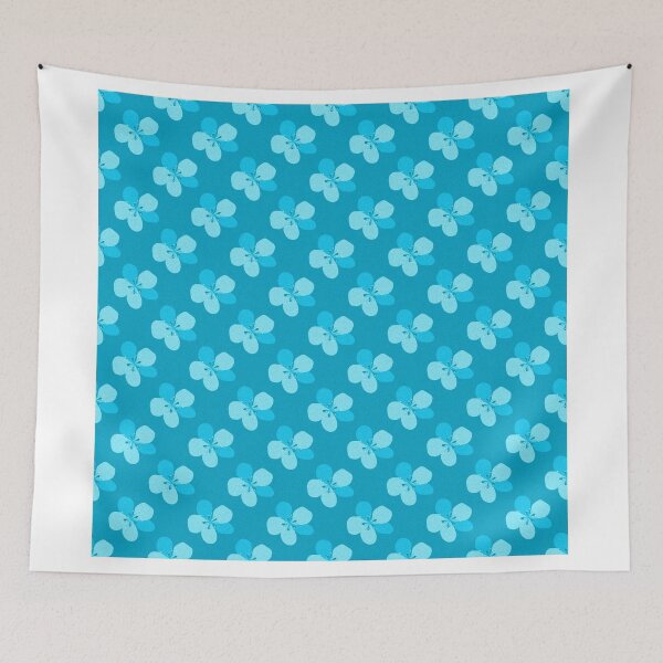Item preview, Blue Flowered Pattern designed and sold by apgme.