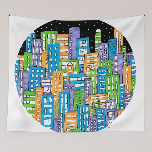 Item preview, Cityscape designed and sold by Laura Maxwell.