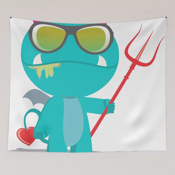 Item preview, Little devil with sunglasses designed and sold by Desenatorul1976.