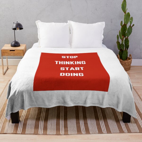 Item preview, STOP THINKING AND START DOING designed and sold by Inspirationmotivation.