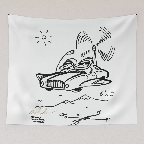 Item preview, Flying Car Apes designed and sold by Walter Moore.