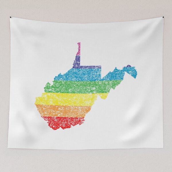 Item preview, west virginia rainbow designed and sold by chromatosis.