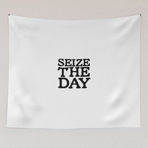 Item preview, Seize The Day Carpe Diem Dead Poets Society Quote designed and sold by Sid3walkArt.