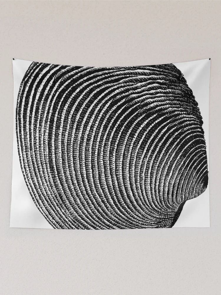 Thumbnail 2 of 3, Tapestry, Terraced Rice Field Shell designed and sold by Quill-n-Ink.