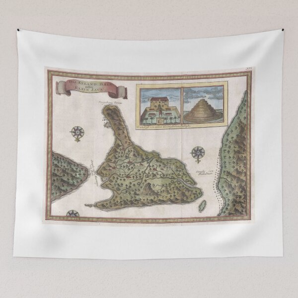 Item preview, Vintage Map of Bali Indonesia (1760) designed and sold by BravuraMedia.