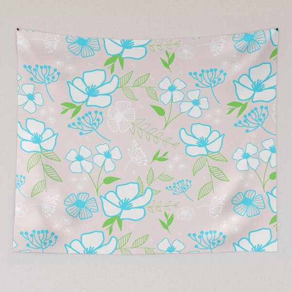 Item preview, 17 Soft Blossoms designed and sold by MathisDesigns.