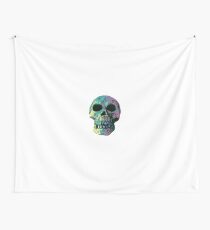 Totenschädel bunt Wall Tapestry