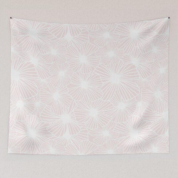 Item preview, 18 Cream Linear Flowers designed and sold by MathisDesigns.