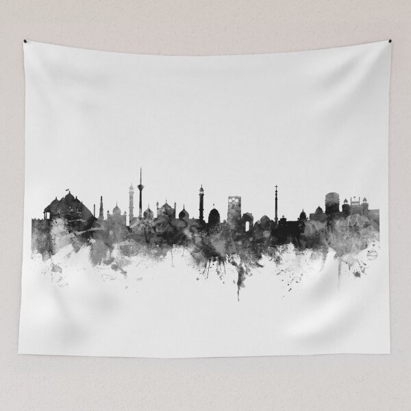 Artikelvorschau, Neu-Delhi Indien Skyline entworfen und verkauft von ArtPrints.