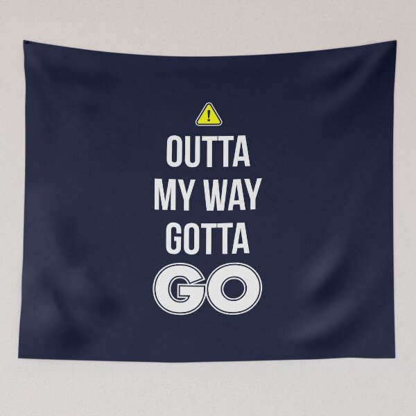 Item preview, Outta My Way Gotta GO - Cool Gamer T shirt designed and sold by VomHaus.