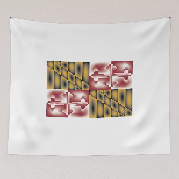 Item preview, Maryland Flag (reverse blend) designed and sold by AMtrials.