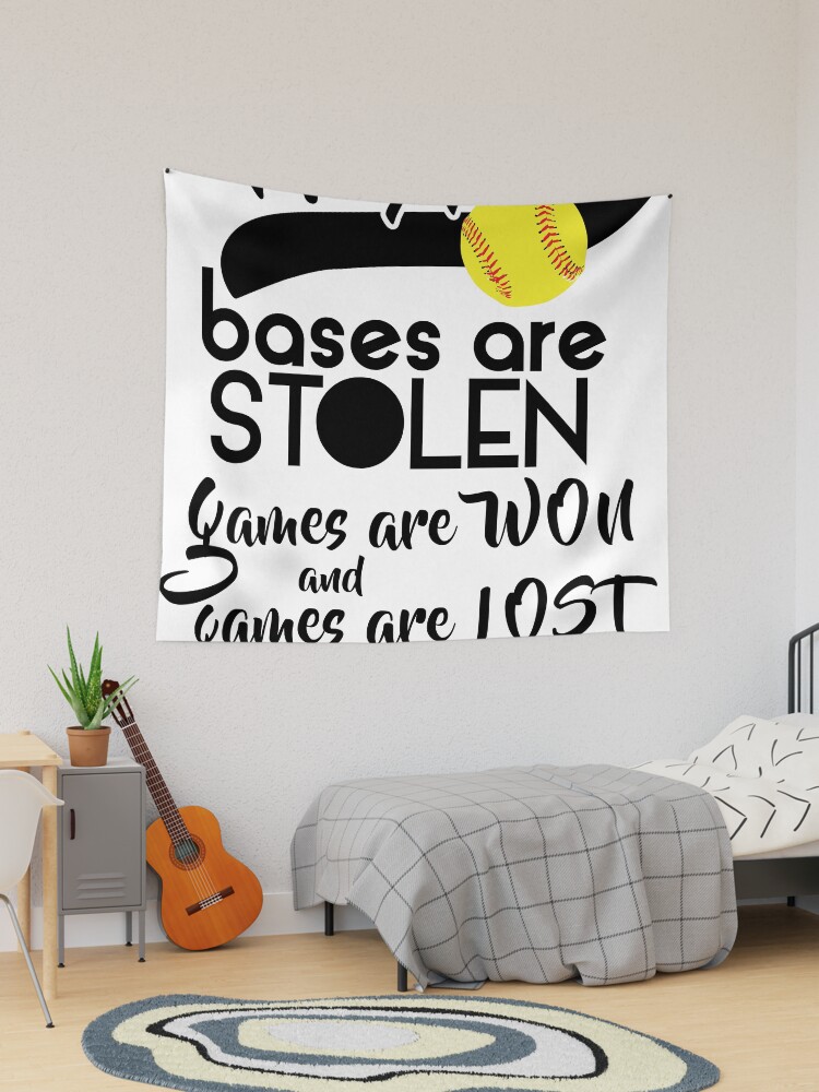 Softball tapestry sale