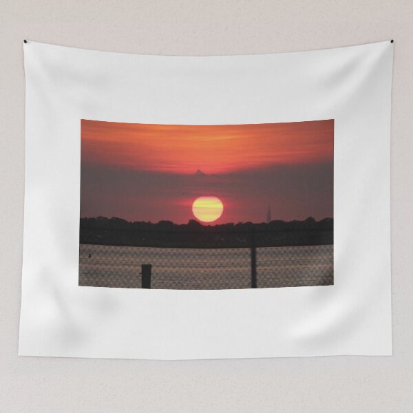 Item preview, Island Park Big Sun Ball Sunset designed and sold by KarenDinan.