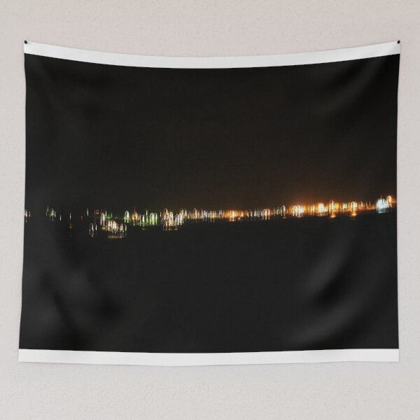 Item preview, Cargo Ships passing Sentosa Island - Singapore designed and sold by Hell-Prints.