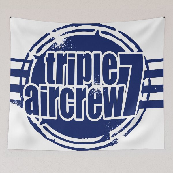 Item preview, Triple 7 Aircrew designed and sold by rustyredbubble.