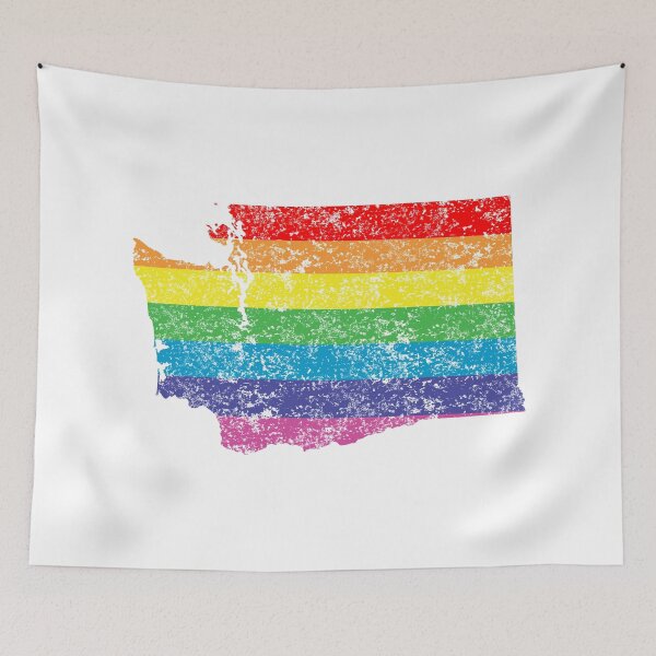 Item preview, washington rainbow designed and sold by chromatosis.
