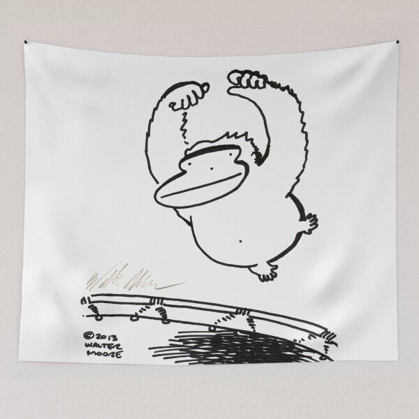 Item preview, Bouncing Trampoline Ape designed and sold by Walter Moore.